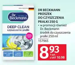 Selgros Dr. Beckmann Proszek do czyszczenia pralki oferta