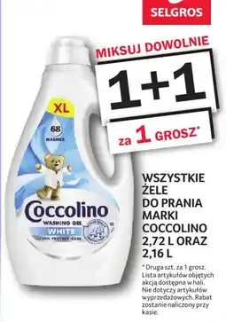 Selgros Washing Gel White Coccolino oferta