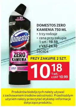 Selgros Domestos zero kamienia oferta
