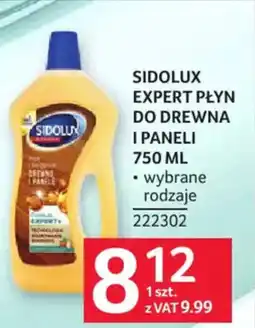 Selgros Sidolux expert płyn do drewna i paneli oferta