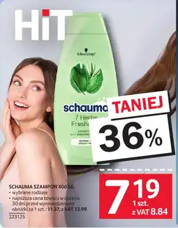 Selgros Schwarzkopf Schauma Szampon 7 Herbs Fresh oferta