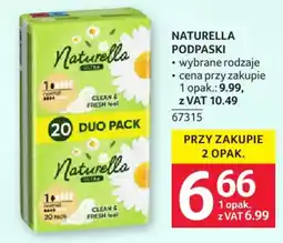 Selgros Podpaski Naturella oferta