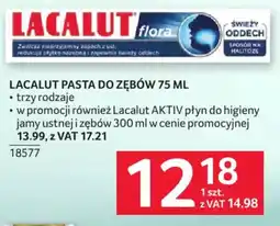 Selgros Lacalut Pasta do zębów oferta
