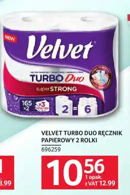Selgros Velvet Turbo Duo Ręcznik Papierowy oferta