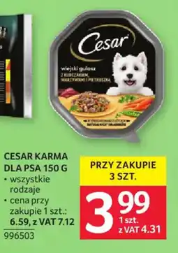 Selgros Cesar Karma dla psa oferta