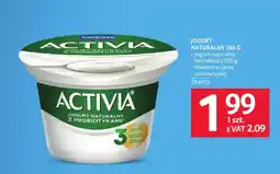 Selgros Jogurt Naturalny Activia oferta