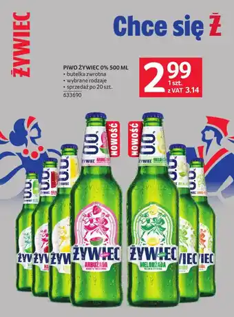 Piwo Żywiec 0%