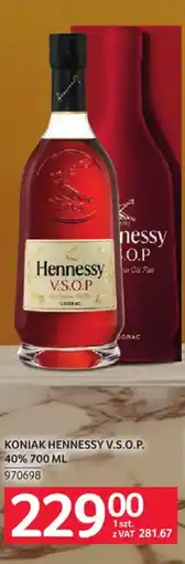 Selgros Koniak hennessy v.s.o.p. 40% oferta