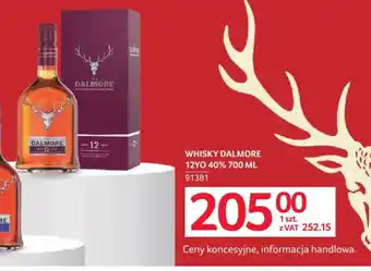 Whisky dalmore 12yo