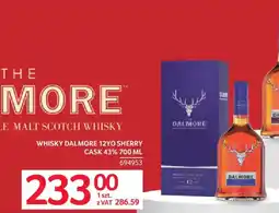 Selgros Whisky dalmore 12yo sherry cask oferta