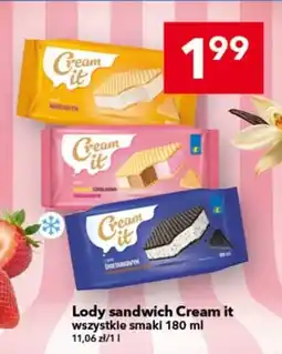 Lewiatan Lody sandwich Cream it oferta