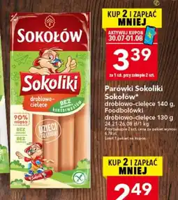 Lewiatan Sokoliki drobiowo-cielece oferta