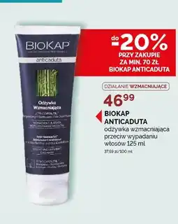Ziko Dermo Odżywka wzmacniająca przeciw wypadaniu włosów Biokap Anticaduta oferta