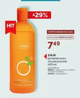 Ziko Dermo Żel pod prysznic Ziaja pomarańczowy oferta