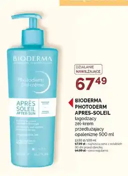 Ziko Dermo Żel-krem po opalaniu Bioderma Photoderm Apres-Soleil łagodzący przedłużający opaleniznę oferta