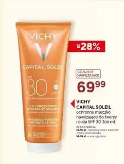 Ziko Dermo Mleczko ochronne do twarzy i ciała Vichy Capital Soleil SPF 30 oferta