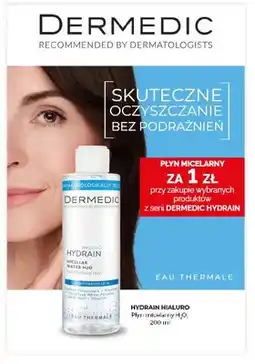 Ziko Dermo Płyn micelarny Dermedic Hydrain3 Hialuro H2O oferta