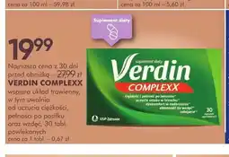 SuperPharm Suplement diety Verdin Complexx oferta