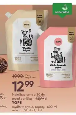 SuperPharm Mydło w płynie zapas Yope oferta