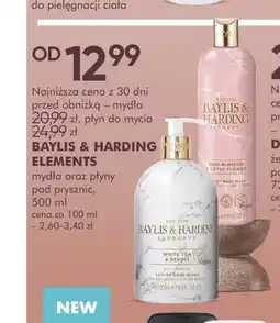 SuperPharm Mydło w płynie White Tea & Neroli Baylis & Harding Elements oferta