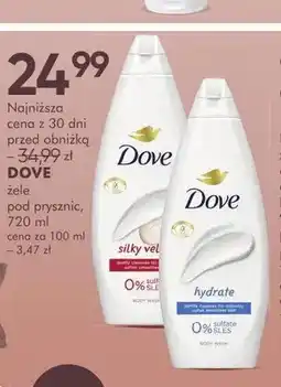 SuperPharm Żel pod prysznic Silky Velvet Dove oferta