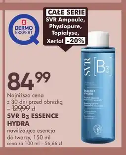 SuperPharm Nawilżająca esencja do twarzy SVR B3 Essence Hydra oferta