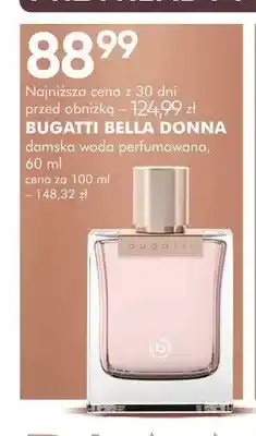 SuperPharm Woda perfumowana damska Bugatti Bella Donna oferta
