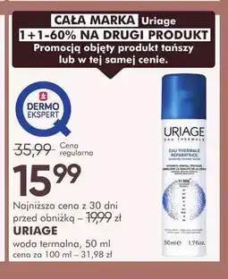 SuperPharm Woda termalna Uriage oferta