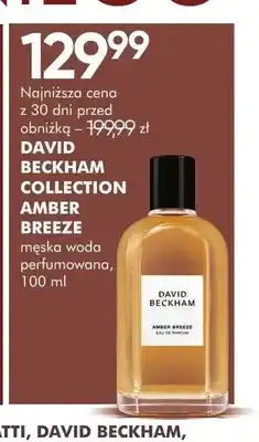 SuperPharm Woda perfumowana męska David Beckham Collection Amber Breeze oferta