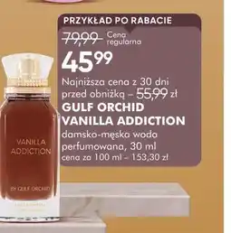 SuperPharm Woda perfumowana damsko-męska Gulf Orchid Vanilla Addiction oferta