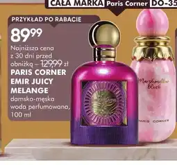 SuperPharm Woda perfumowana damsko-męska Paris Corner Emir Juicy Melange oferta