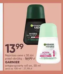 SuperPharm Antyperspirant roll-on Garnier Men Invisible oferta