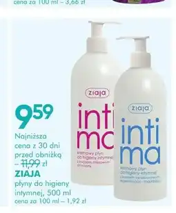 SuperPharm Płyn do higieny intymnej Ziaja Intima z kwasem mlekowym oferta