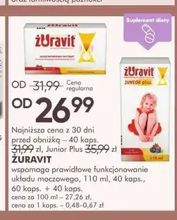 SuperPharm Suplement diety Żuravit oferta