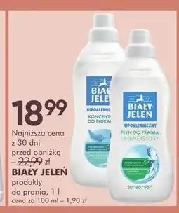 SuperPharm Płyn do prania Biały Jeleń Hipoalergiczny oferta