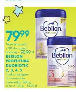 SuperPharm Mleko następne Bebilon Profutura Duobiotik 2 oferta