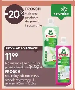 SuperPharm Produkty do prania i sprzątania Frosch oferta