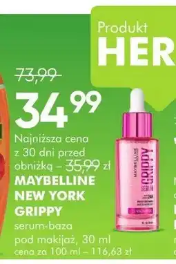 SuperPharm Serum-baza pod makijaż Maybelline New York Grippy oferta