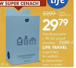 SuperPharm Organizery do walizki Life Travel oferta