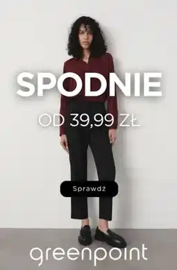 Greenpoint Spodnie damskie Greenpoint oferta