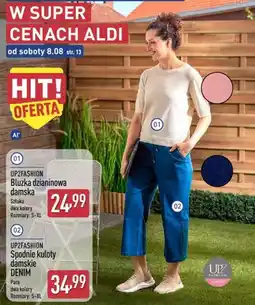 ALDI Bluzka dzianinowa damska UP2FASHION oferta