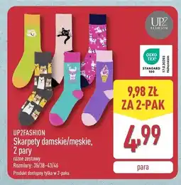ALDI Skarpety męskie UP2FASHION oferta