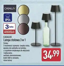 ALDI Lampa stołowa 3 w 1 Casalux oferta