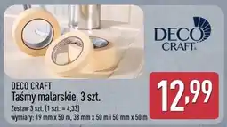 ALDI DECO CRAFT Taśmy malarskie, 3 szt oferta