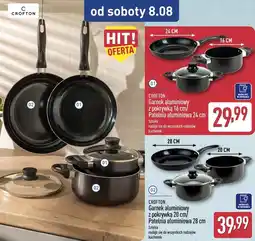 ALDI CROFTON Garnek aluminiowy z pokrywką lub Patelnia aluminiowa oferta