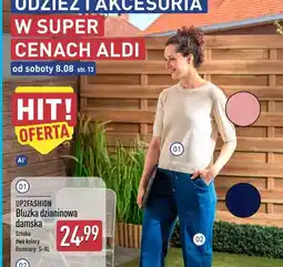 ALDI UP2FASHION Bluzka dzianinowa damska oferta