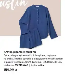 Tchibo Krótka piżama z muślinu z długim rękawem Tchibo oferta