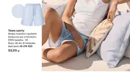 Tchibo Szorty tkane damskie Tchibo oferta