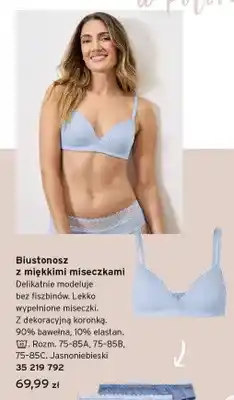 Tchibo Biustonosz z miękkimi miseczkami Tchibo oferta