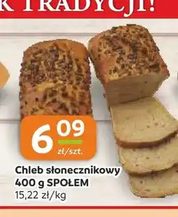Społem Częstochowa Chleb słonecznikowy Społem oferta